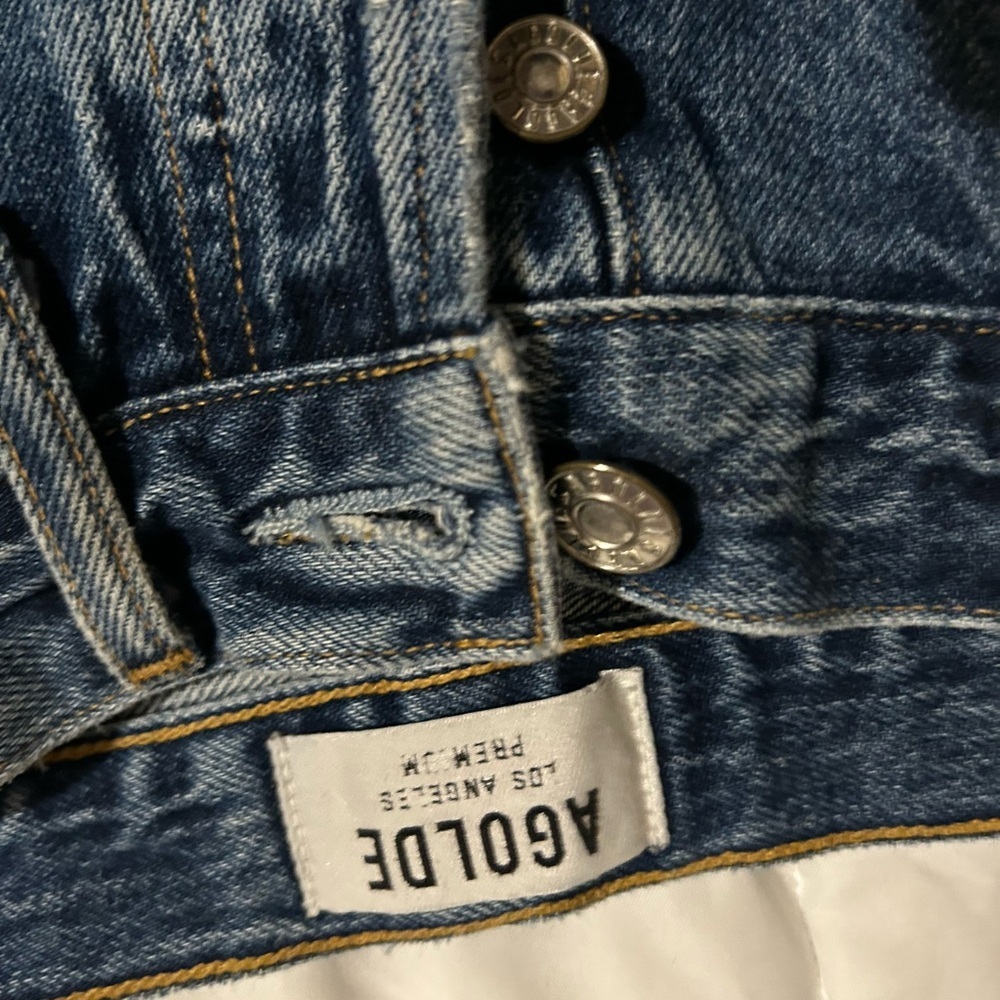 AGOLDE Blue Jamie High -Rise Skinny XS - Picture 5 of 7
